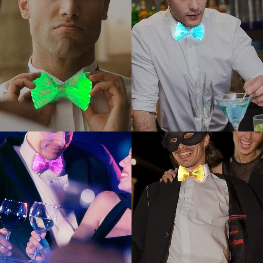 LED luminous bow tie