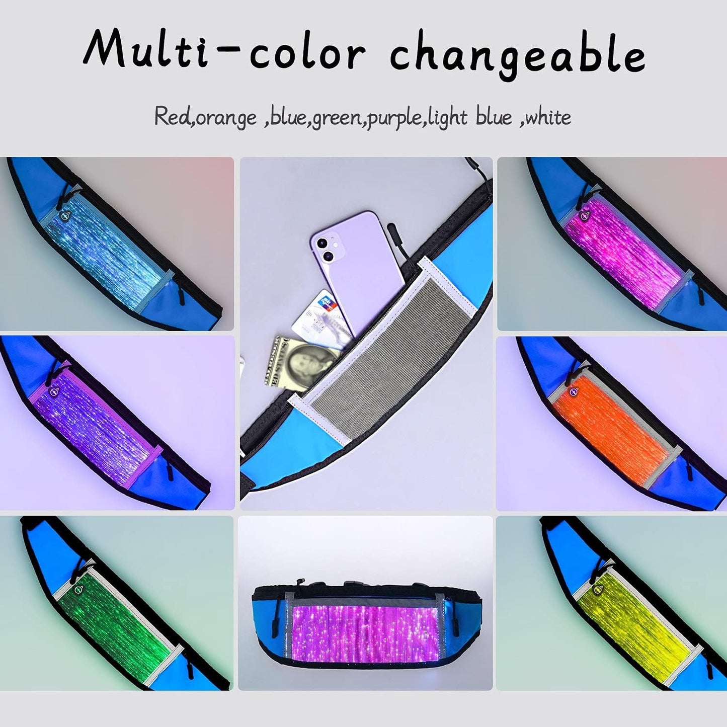 Led-lit accessory Fanny pack