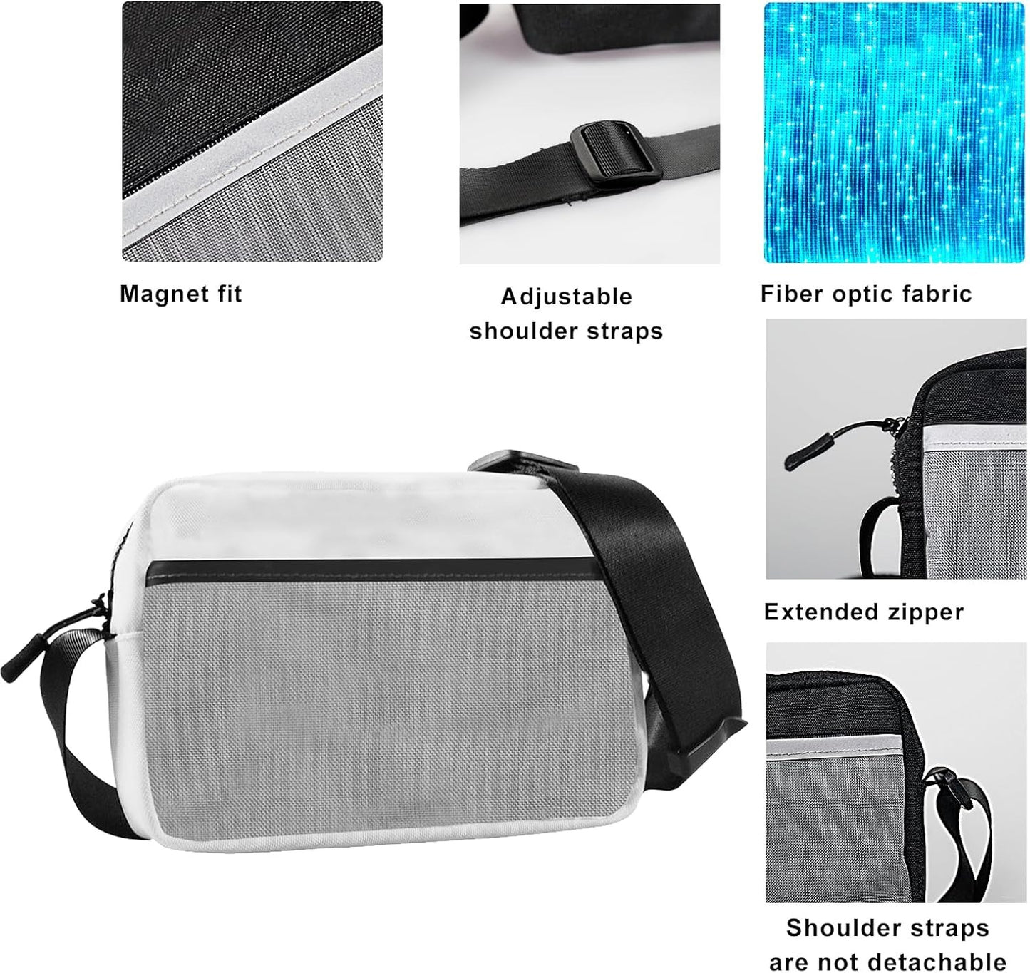 Luminous square bag