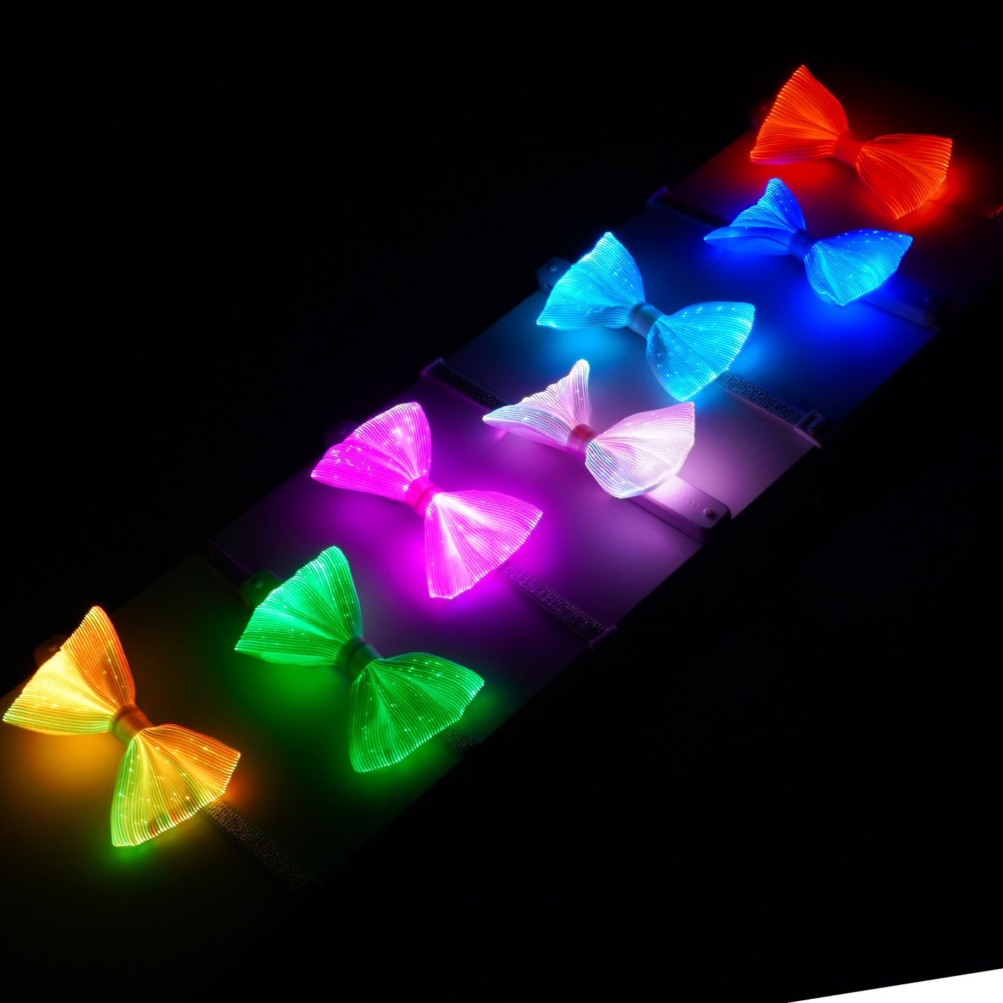 LED luminous bow tie