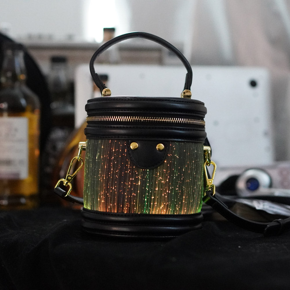 LED light bucket bag