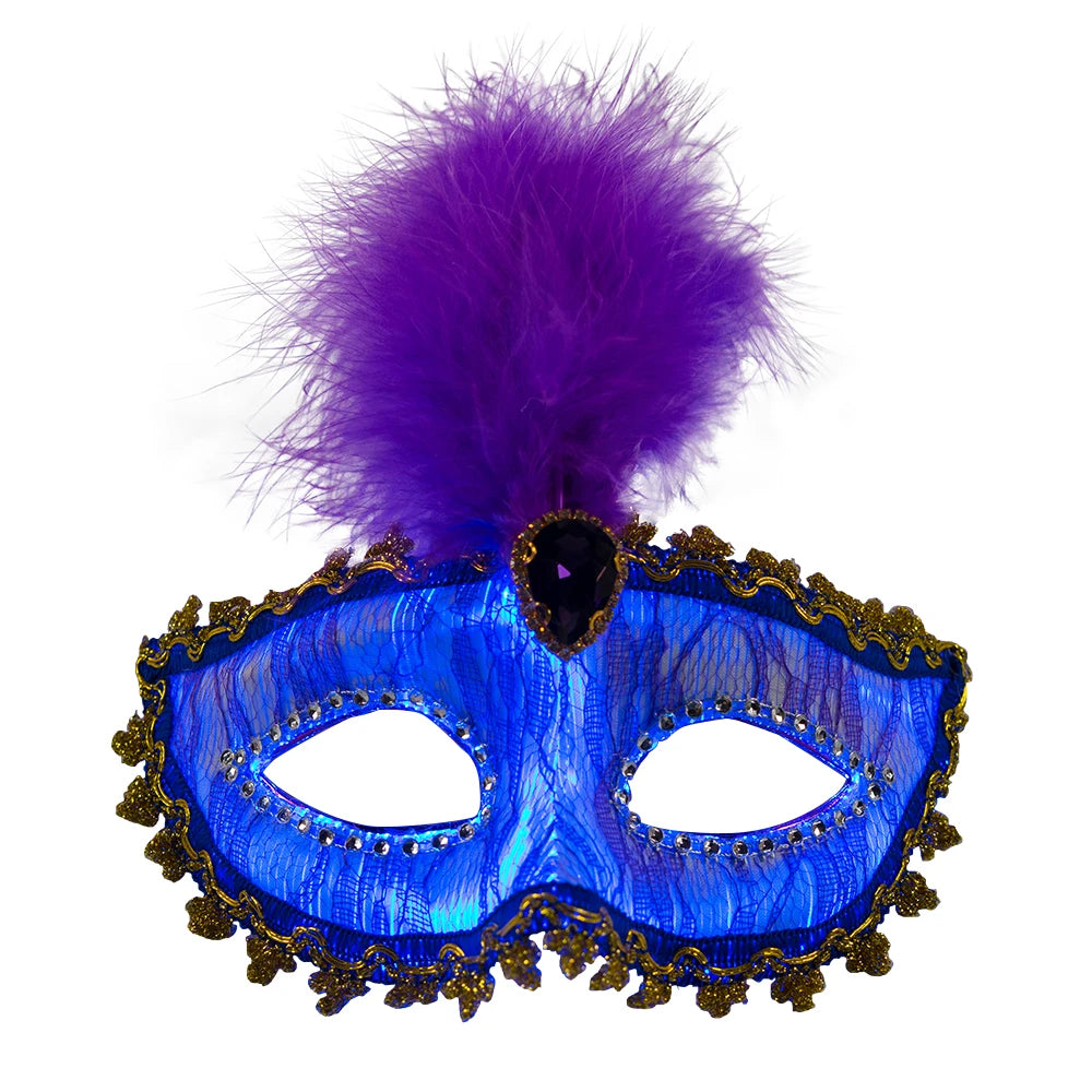 Glowing party mask 7 Colors Masquerade Carnival Halloween LED Party Eye Mask