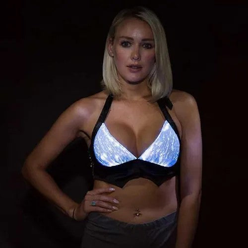 Sexy Rave Bra, Glowing Music FestivalClothing